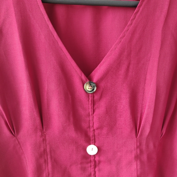 🇮🇳Wine colored top - Picture 5 of 5